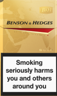 Benson & Hedges Gold 20 Pack Cigarettes